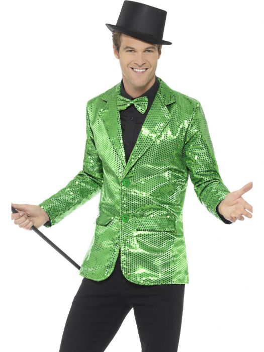 Mens sequin jacket on sale costume