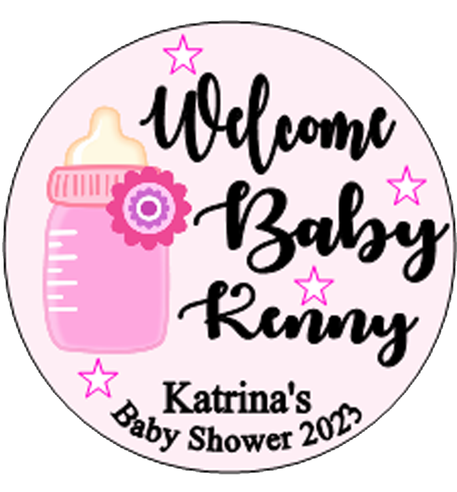 personalised-baby-shower-welcome-badge-pink