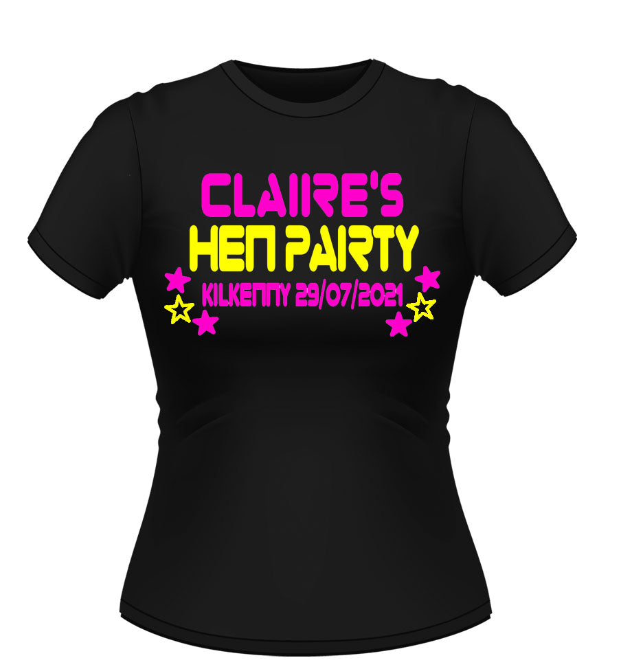 Hen party t shirts best sale