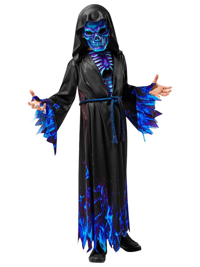 Blue Reaper Kids Costume