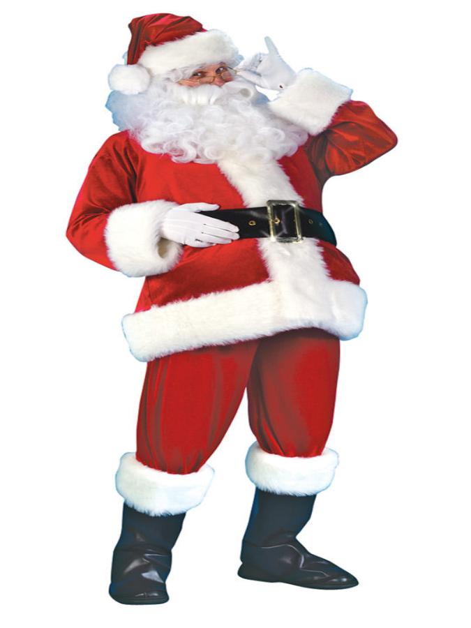 Deluxe Velvet Santa Suit