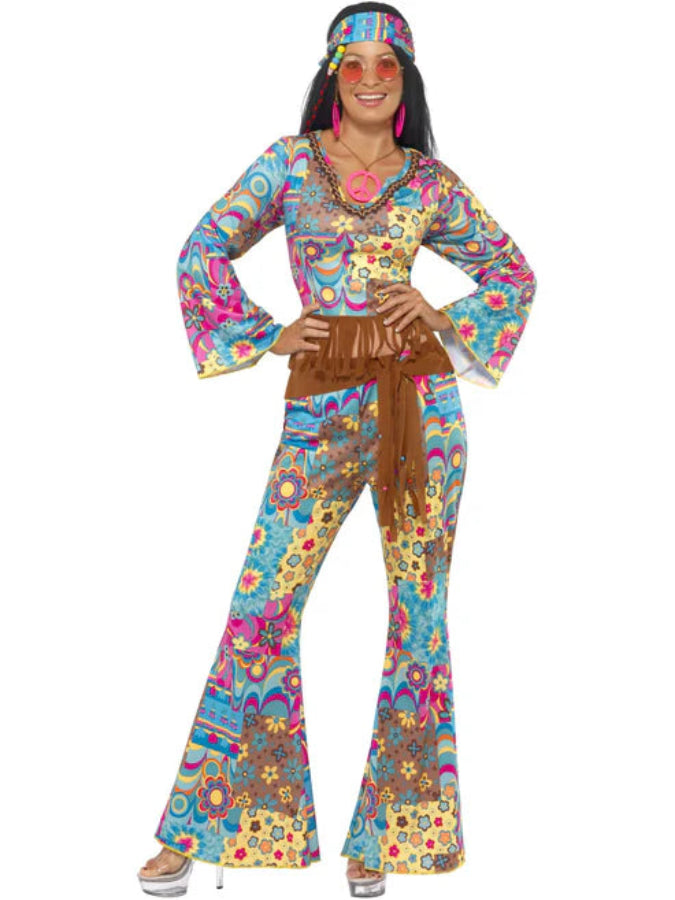 Hippy Flower Power Costume