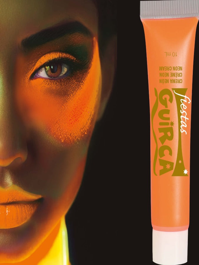 NEON ORANGE MAKEUP TUBE, 10 ML