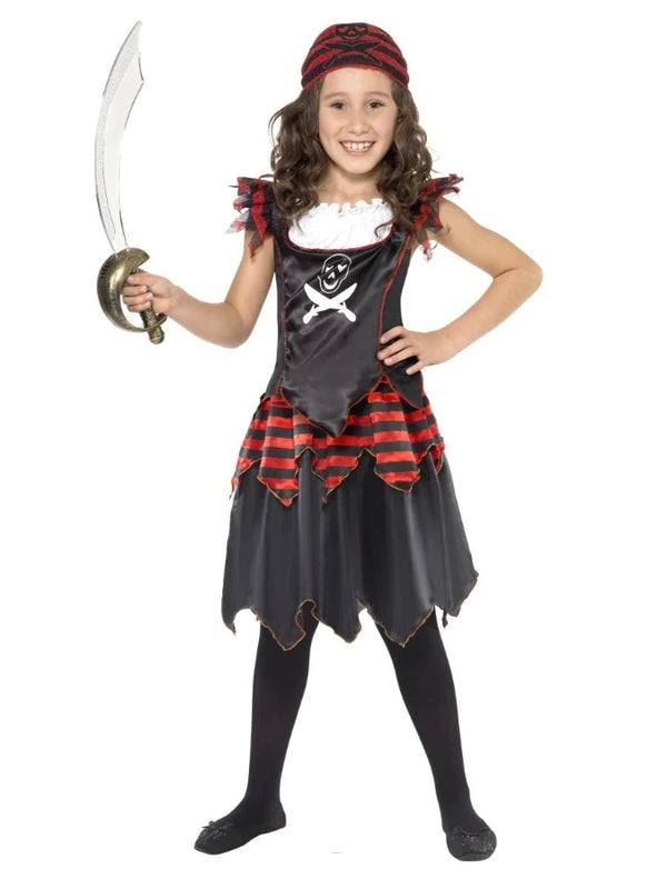 Pirate Skull & Crossbones Kids Costume