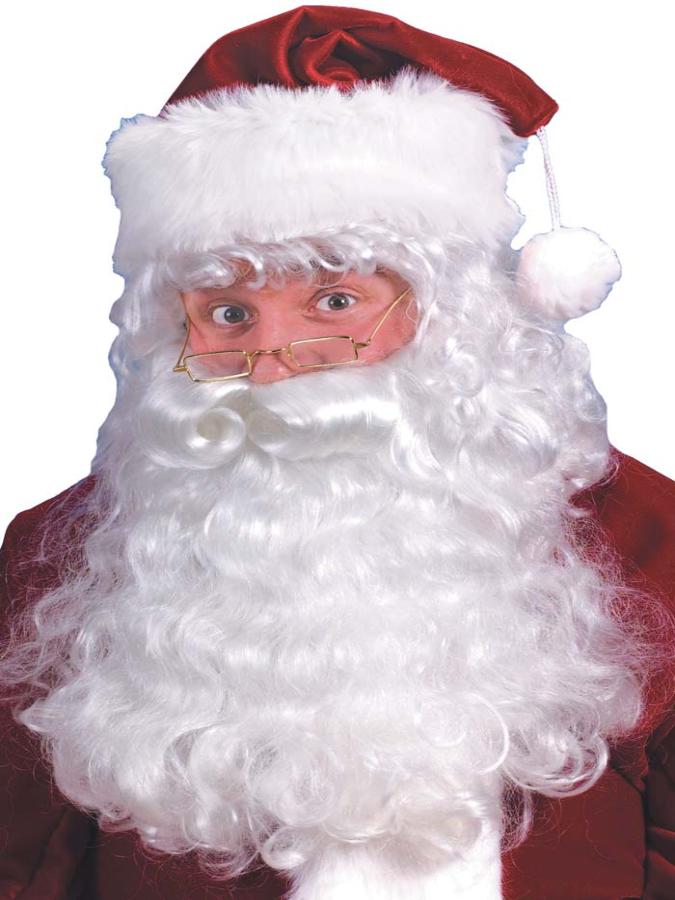 Santa Bear, Wig And Eyebrows