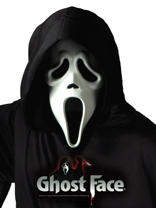 SCREAMING GHOST HOODED MASK