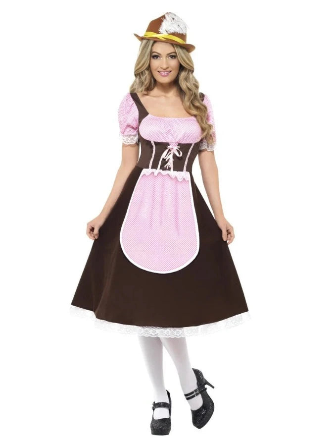 Tavern Girl Costume,  Brown