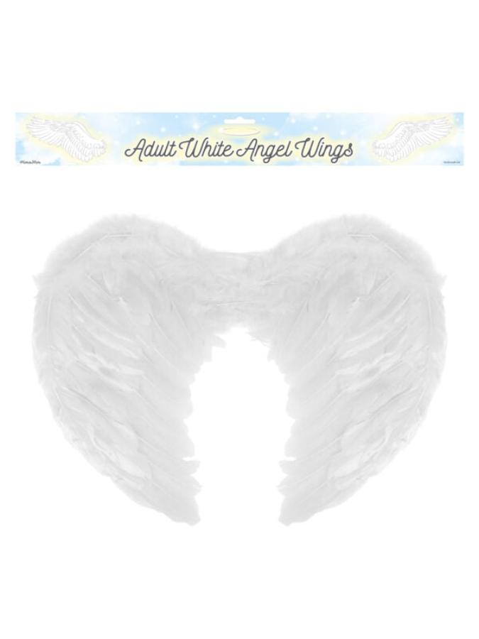 White Angel Feather Wings