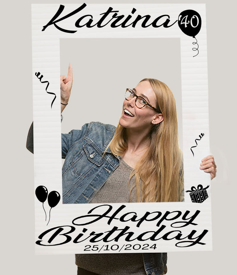 Personalised Birthday Selfie Frame