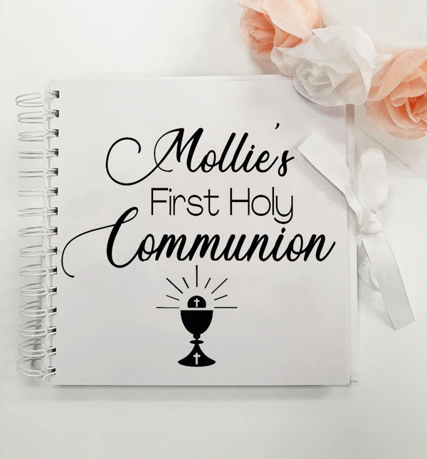 Personalised First Holy communion Memory book