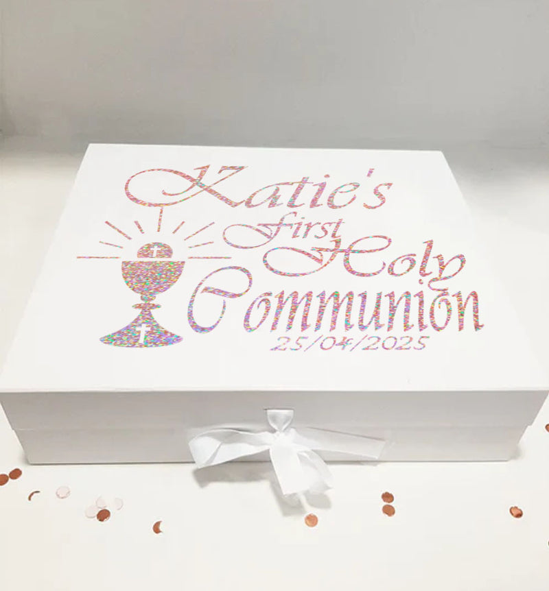 Luxury Personalised Communion Gift Box