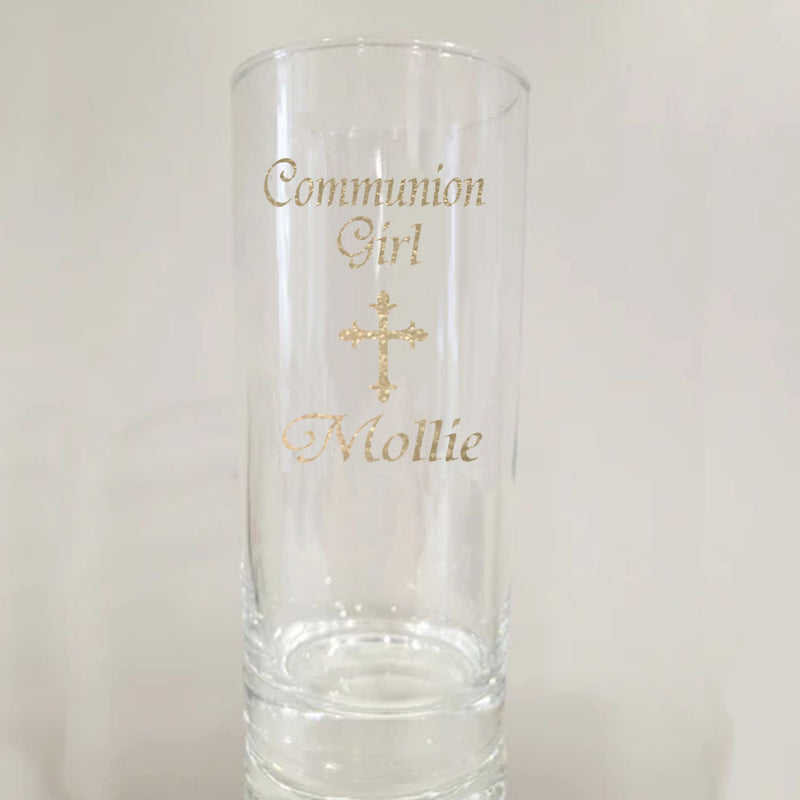 Personalised Communion/Confirmation Juice Glass