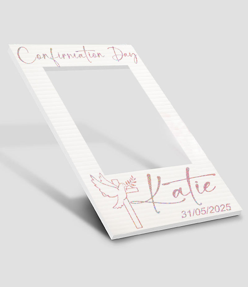 Personalised Confirmation Day Selfie Frame