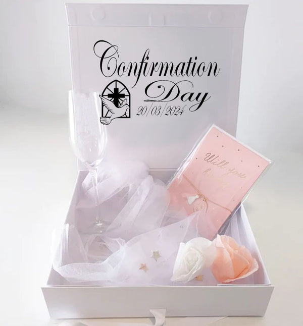 Luxury Personalised Confirmation Gift Box