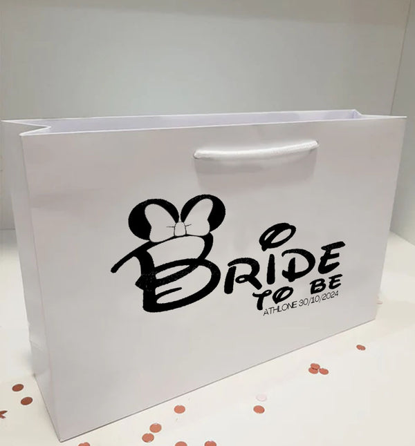 Luxury Personalised BRIDE TO BE Gift Bag