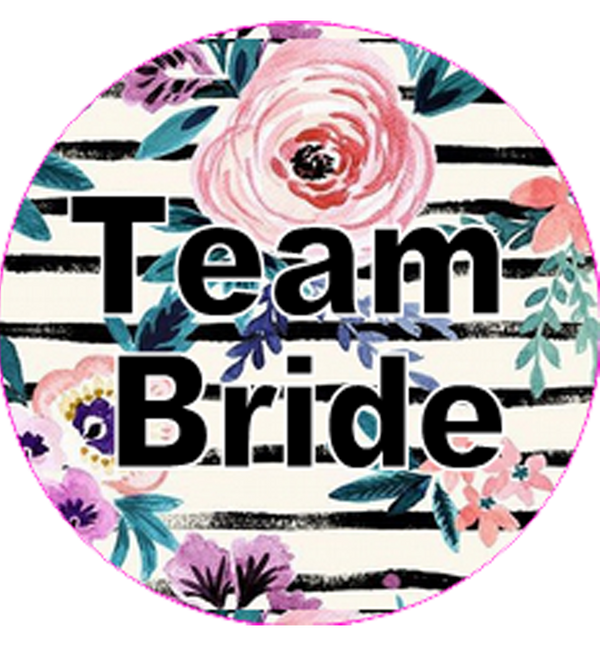 Floral Design Team Bride Badge