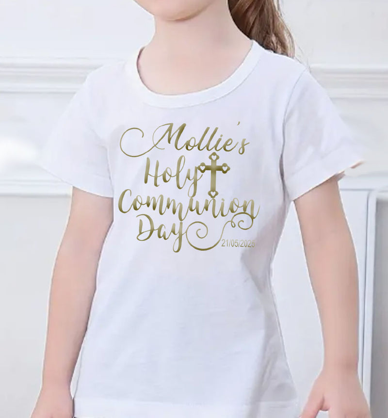 Personalised Holy Communion Tshirt