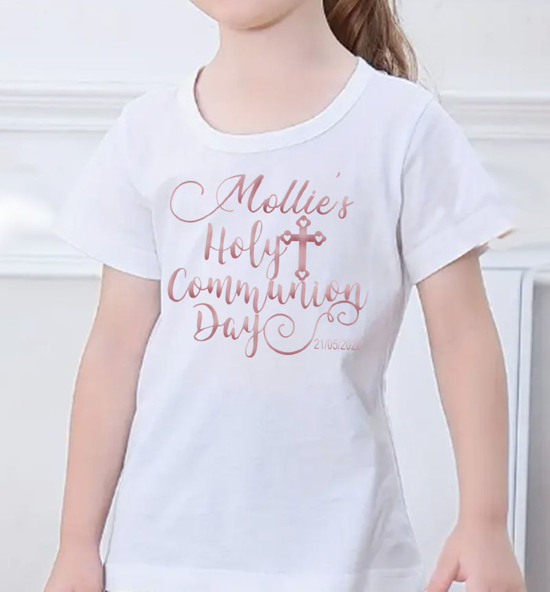 Personalised Holy Communion Tshirt