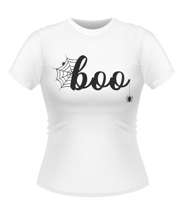 'BOO' Fun Halloween Novelty Tshirt