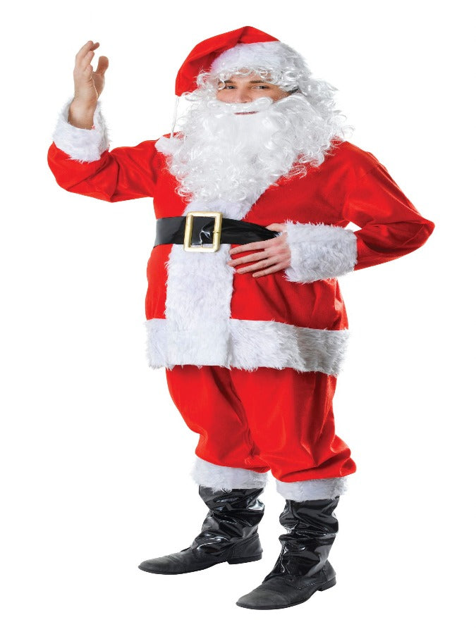 Santa Costume (Fur 7 Piece)