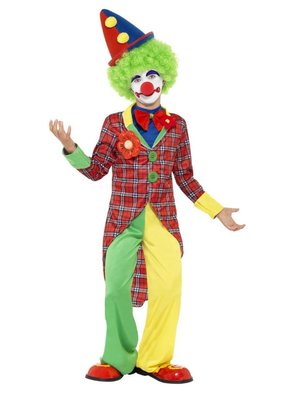 Clown Kids Costume, Red