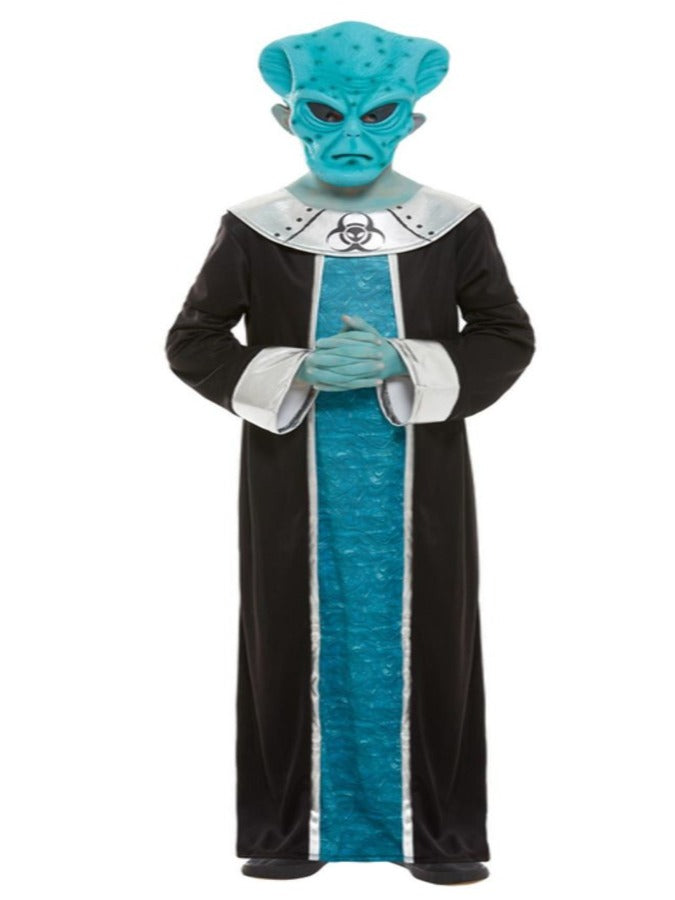 Alien childrens Costume, Blue