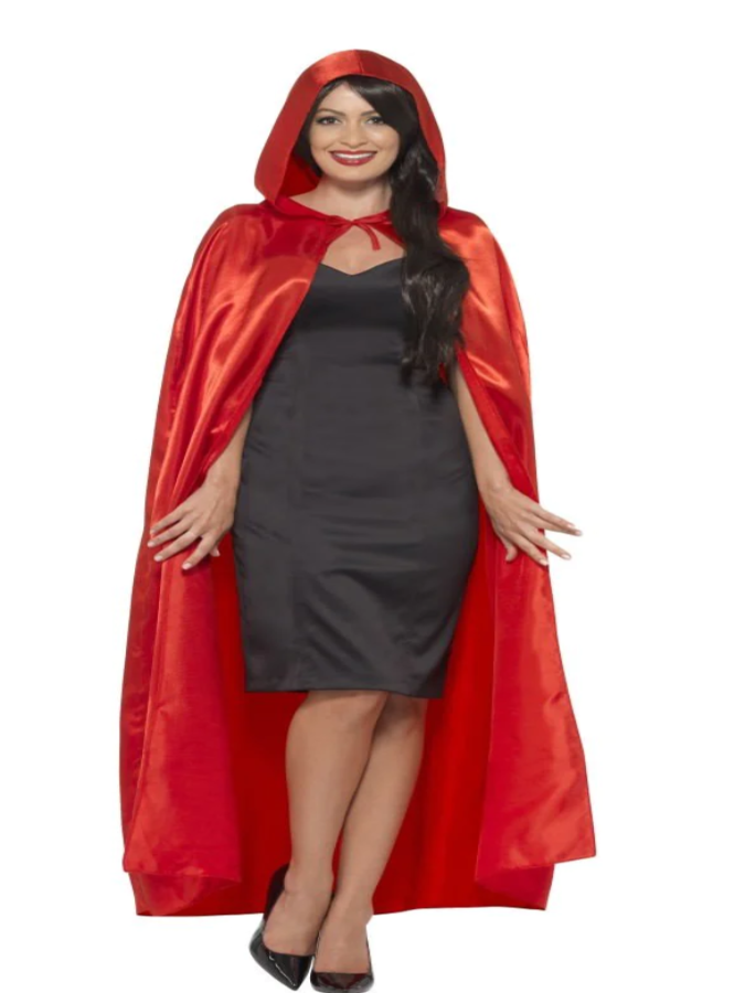 Red Satin Cape