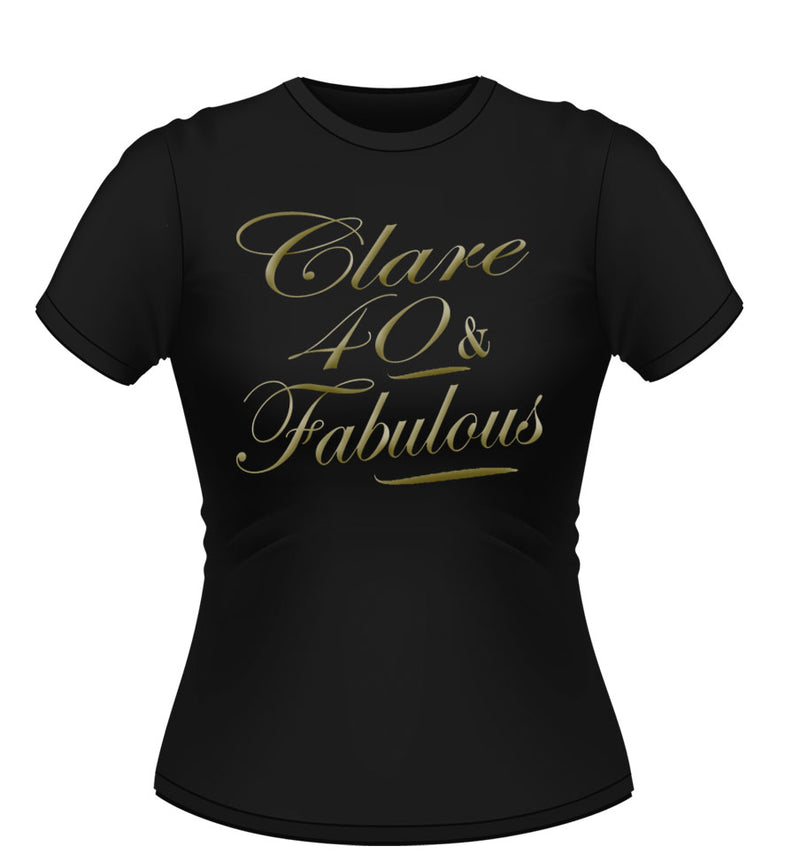 'Fabulous' Birthday Tshirt