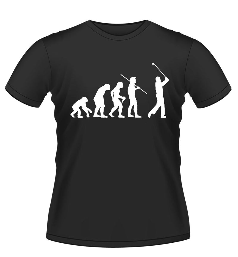 Evolution of Golfer Tshirt