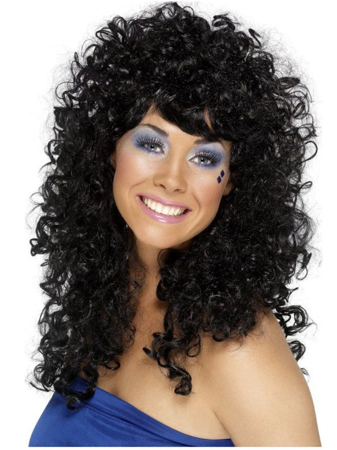 Boogie Black Wig