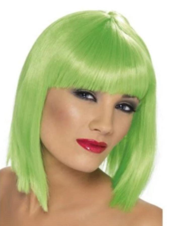 Glam Green Wig