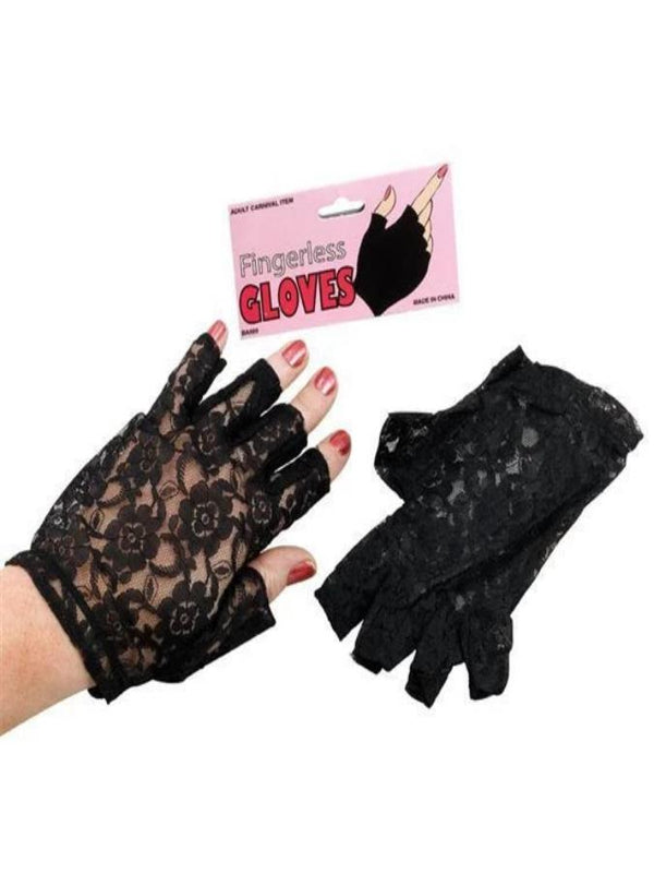 Lace Fingerless Gloves