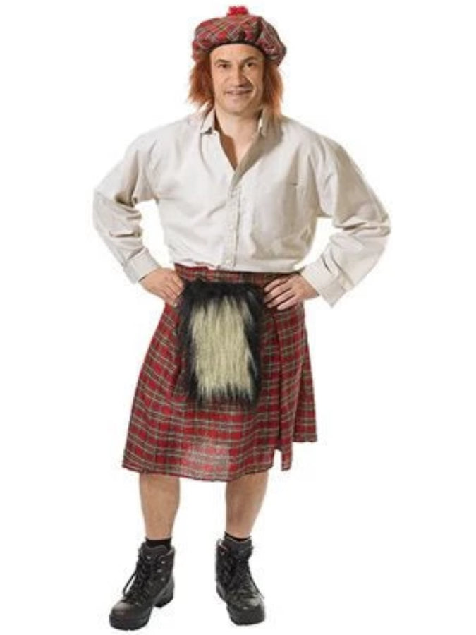 Scotish Kilt And Hat